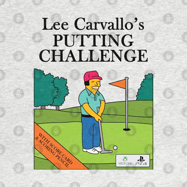 Lee Carvallo's Putting Challenge by Rock Bottom